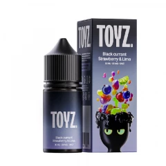 Жидкость Toyz Black Currant Strawberry Lime (Черная смородина Клубника и Лайм) 20 мл / 30 мл
